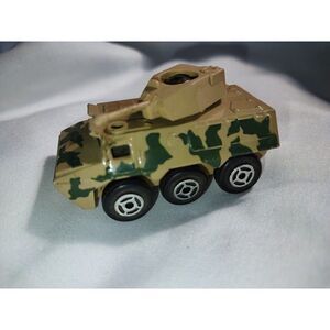 5/$25 Majorette Special Forces Military Tank Vintage Green And Tan